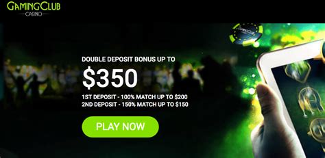 Gaming Club Casino – gana bono de hasta $ 350.